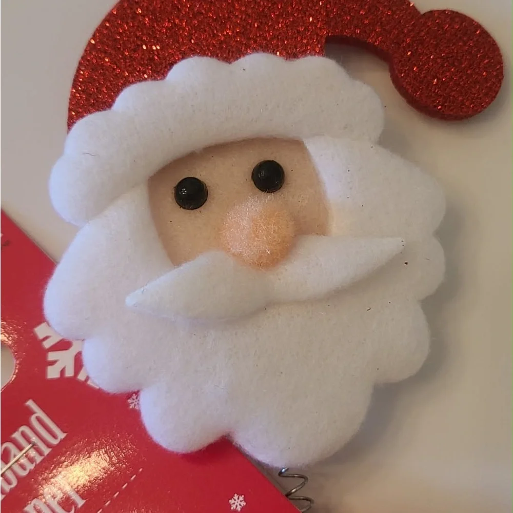 Festive Red Santa Headband for Women & Girls set of 3